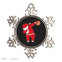 Basketball Dabbing Santa Ornament thumb 0