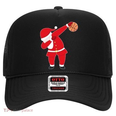 Basketball Dabbing Santa Hat