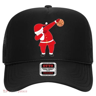 Basketball Dabbing Santa Hat
