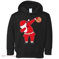 Basketball Dabbing Santa Toddler Hoodie thumb 0