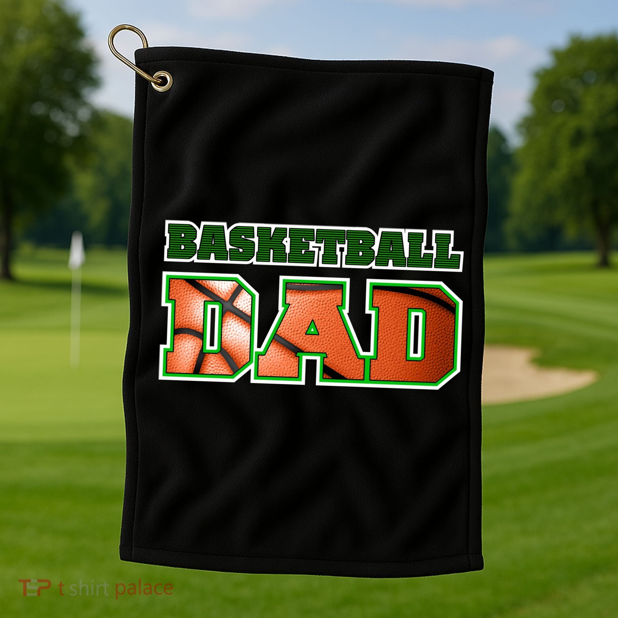 Basketball Dad Golf Towel