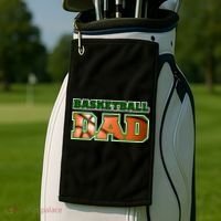 Basketball Dad Golf Towel thumb 2