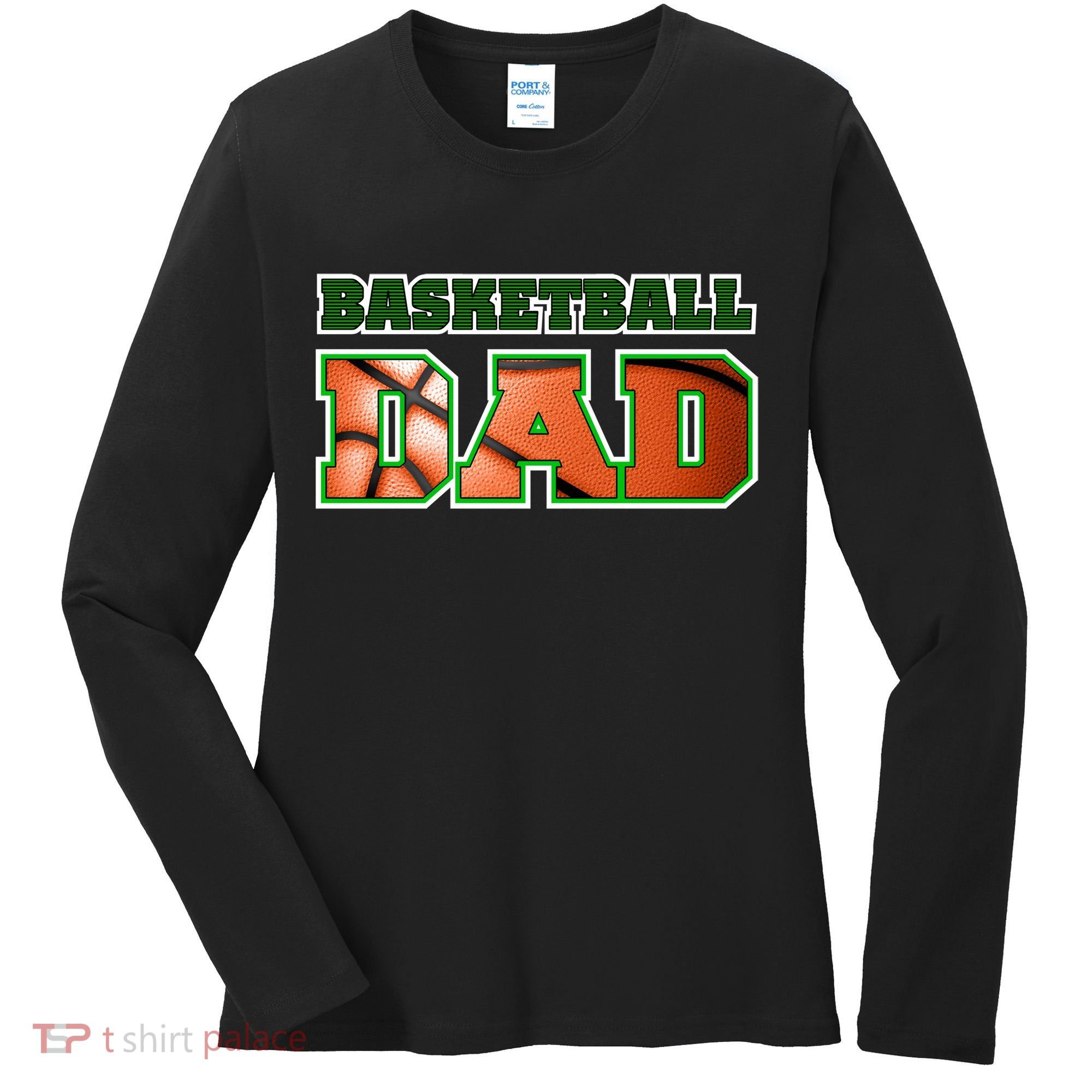 Basketball Dad Women's Long Sleeve Shirt