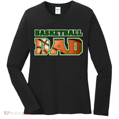 Basketball Dad Women's Long Sleeve Shirt