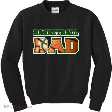 Basketball Dad Kids Sweatshirt