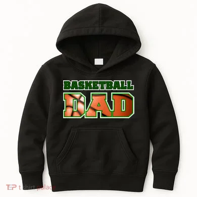 Basketball Dad Kids Hoodie
