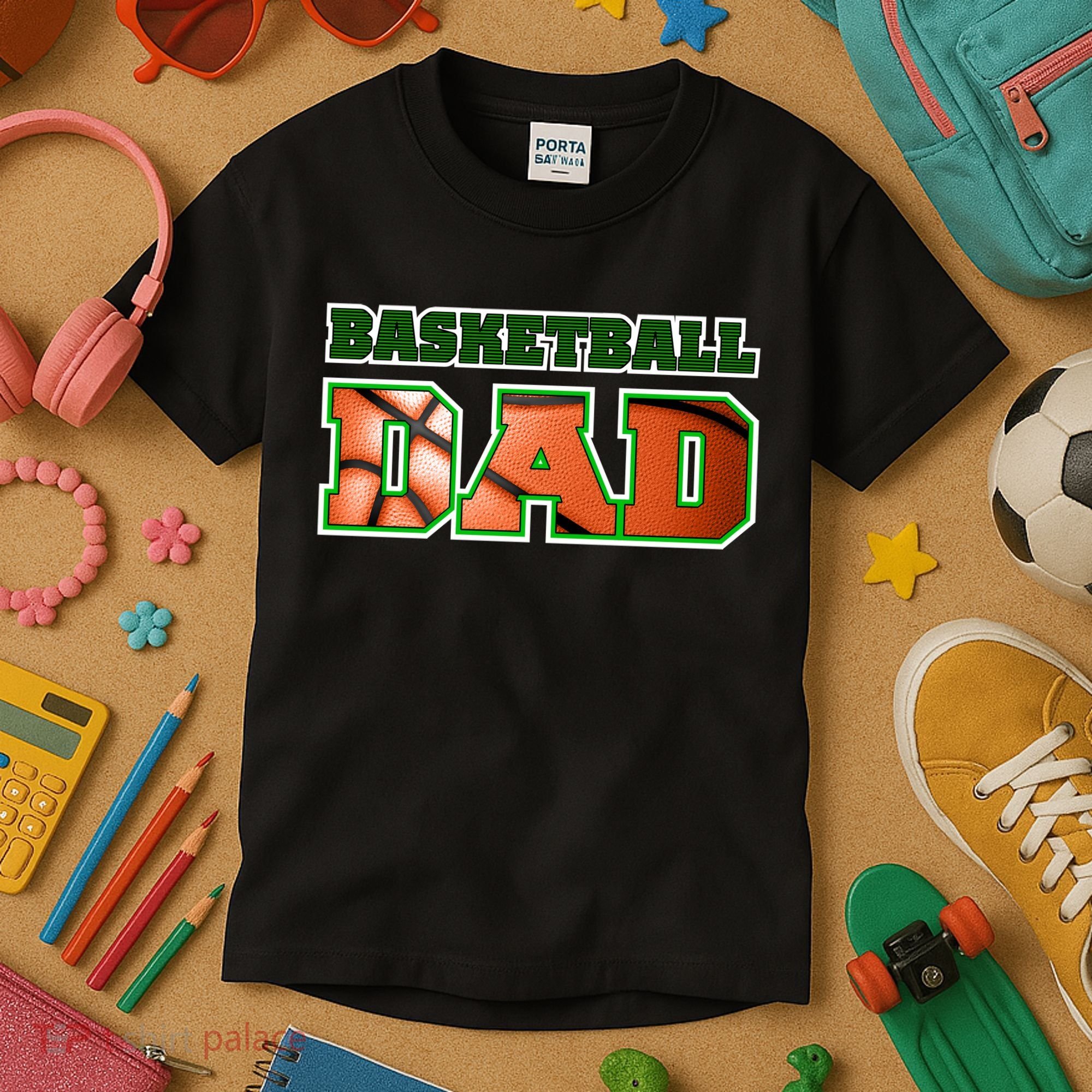 Basketball Dad Kids T-Shirt