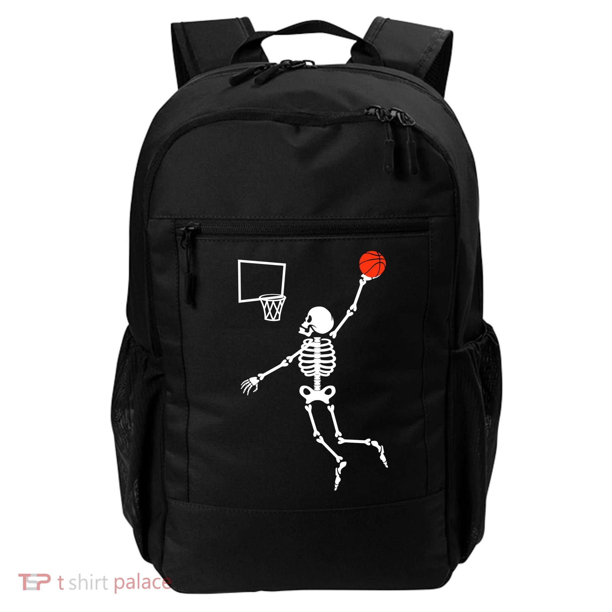 Basketball Dunking Skeleton Backpack