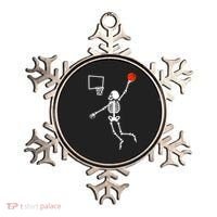 Basketball Dunking Skeleton Ornament thumb 0