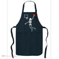 Basketball Dunking Skeleton Apron thumb 0