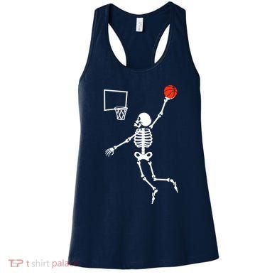 Basketball Dunking Skeleton Women's Tank Top