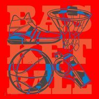 Basketball Equipment Santa Hat thumb 1