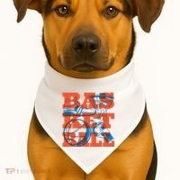 Basketball Equipment USA-Made Doggie Bandana thumb 1