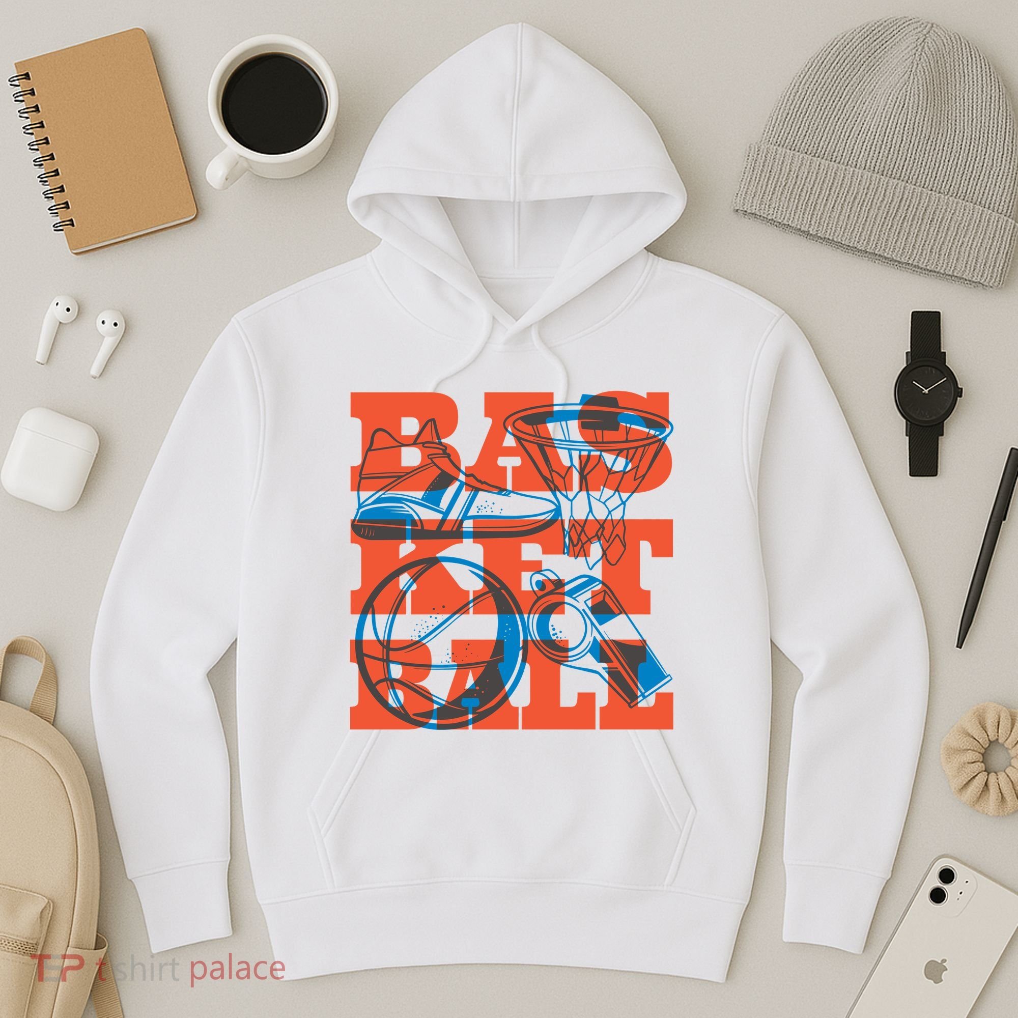 Basketball Equipment Hoodie