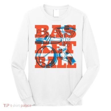 Basketball Equipment Long Sleeve Shirt