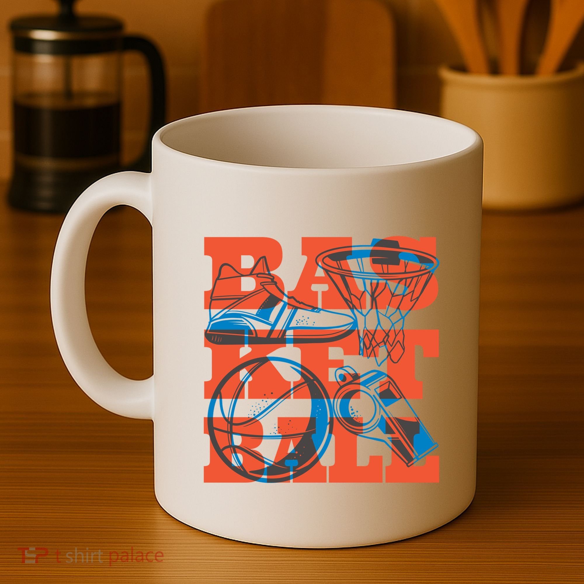 Basketball Equipment Coffee Mug