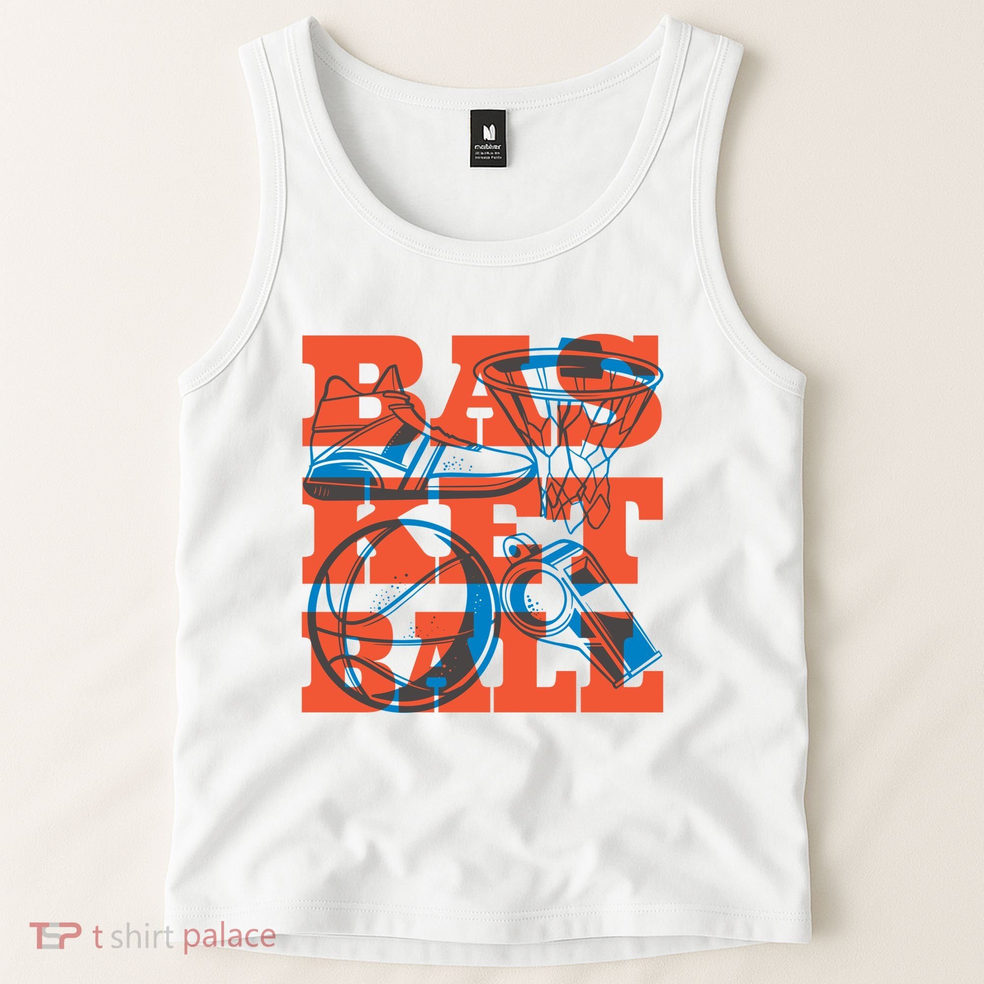 Basketball Equipment Tank Top