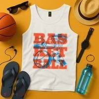 Basketball Equipment Tank Top thumb 4