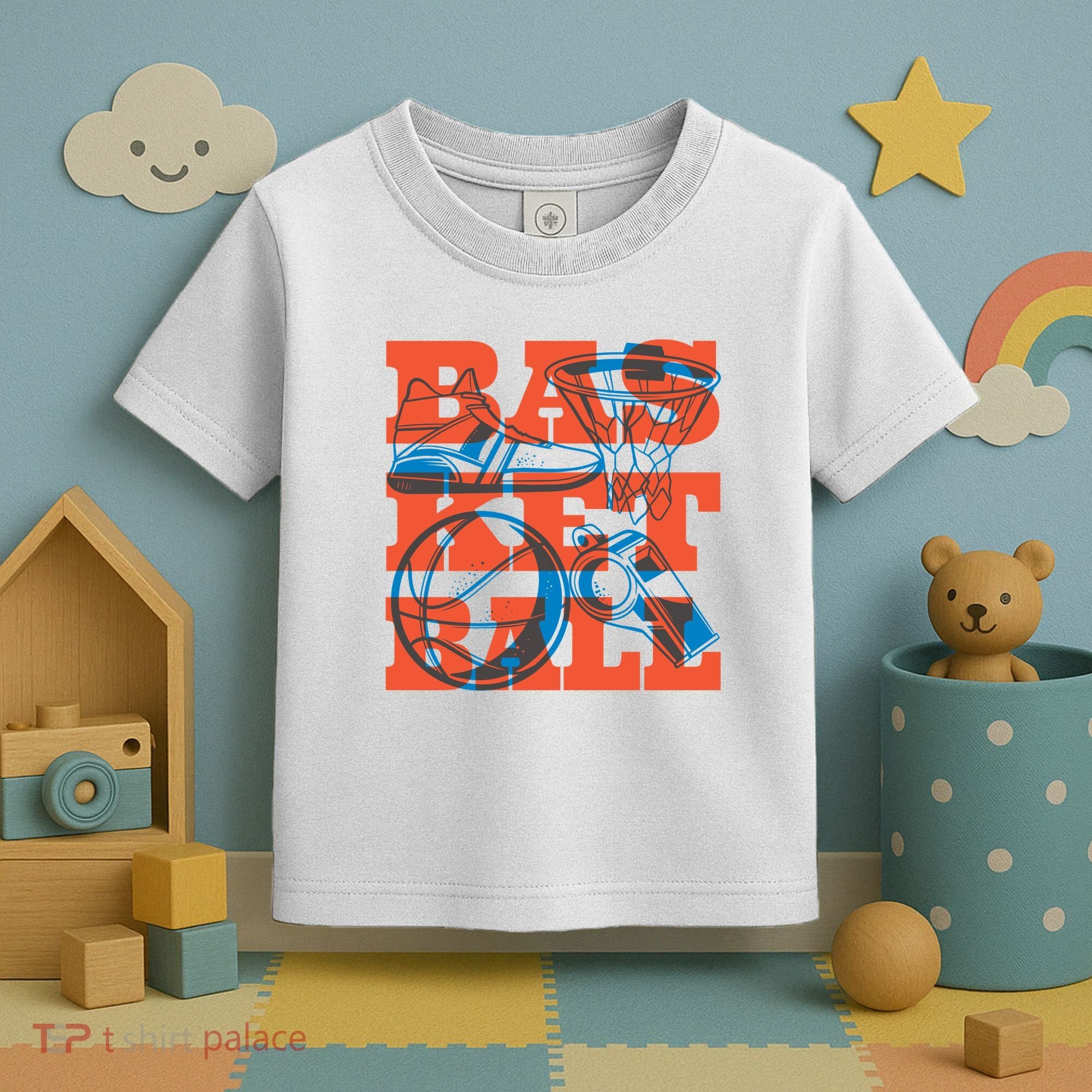 Basketball Equipment Toddler T-Shirt