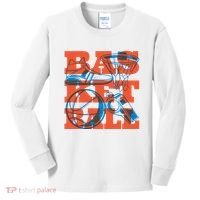 Basketball Equipment Kids Long Sleeve Shirt thumb 0
