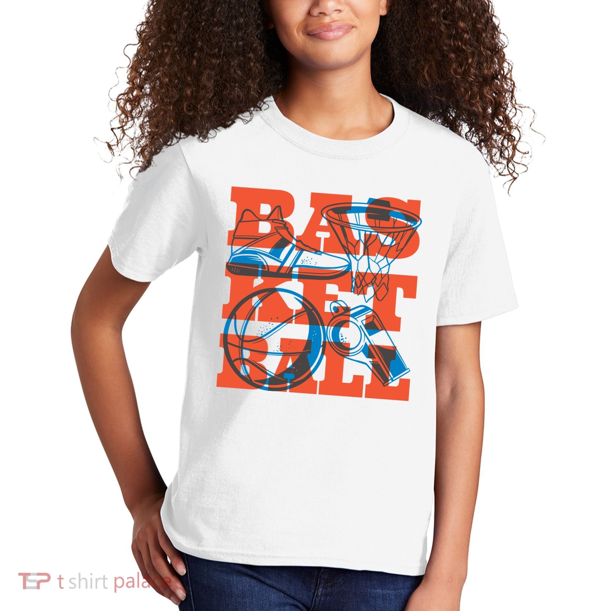 Basketball Equipment Kids T-Shirt