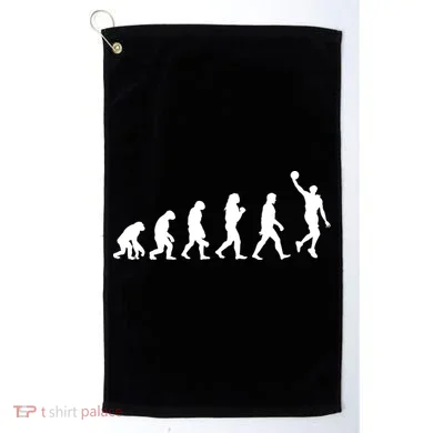 Basketball Evolution Golf Towel