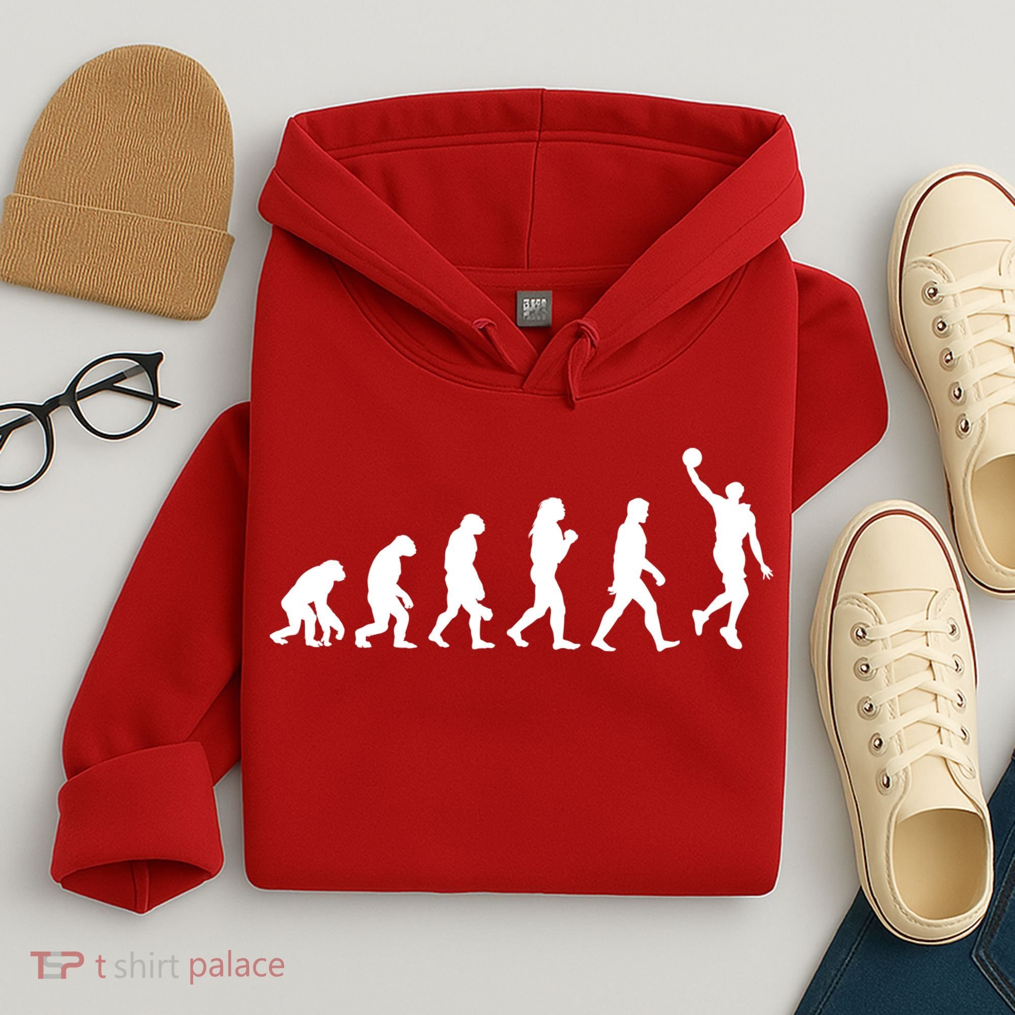 Basketball Evolution Hoodie