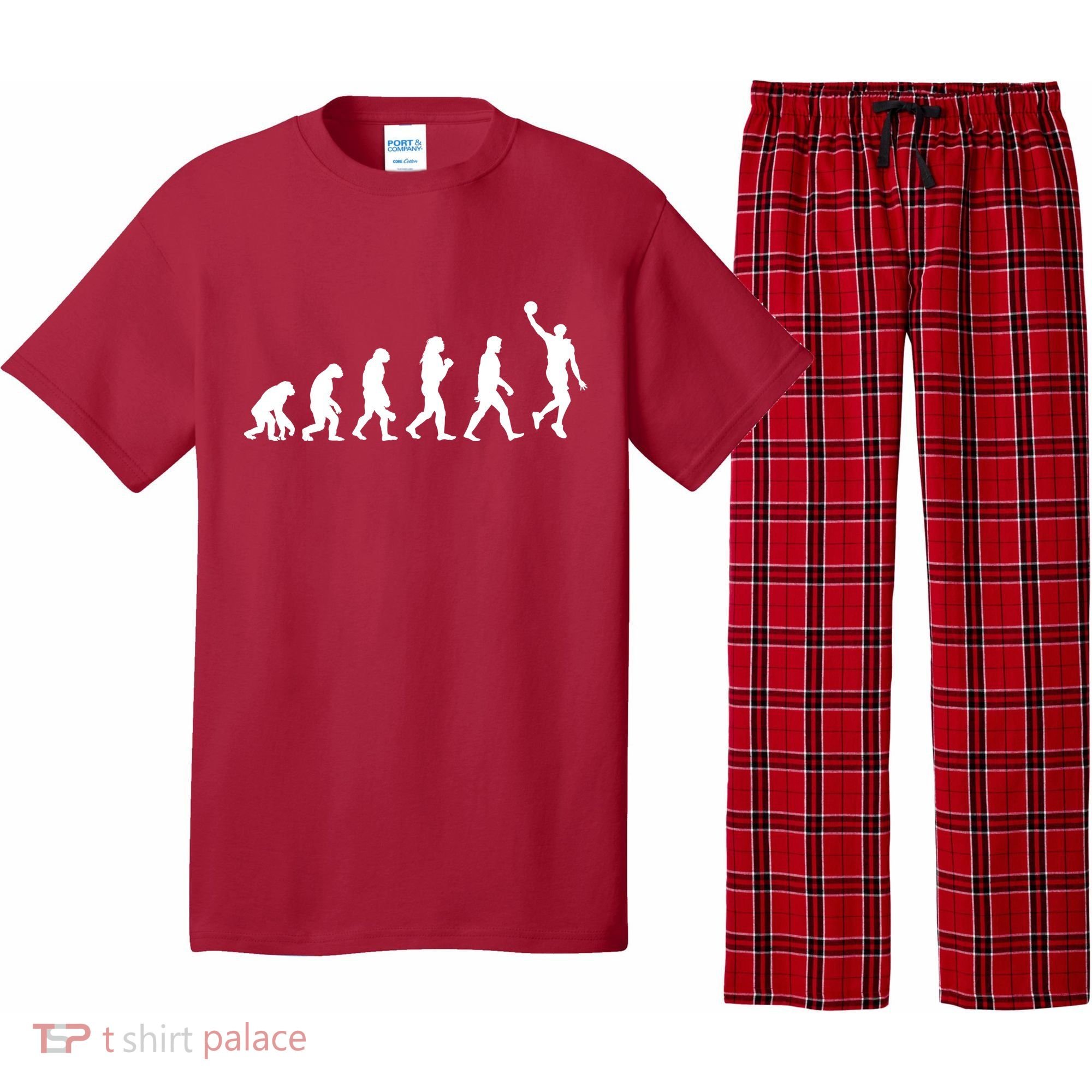 Basketball Evolution Pajama Set