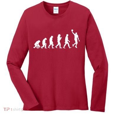 Basketball Evolution Women's Long Sleeve Shirt