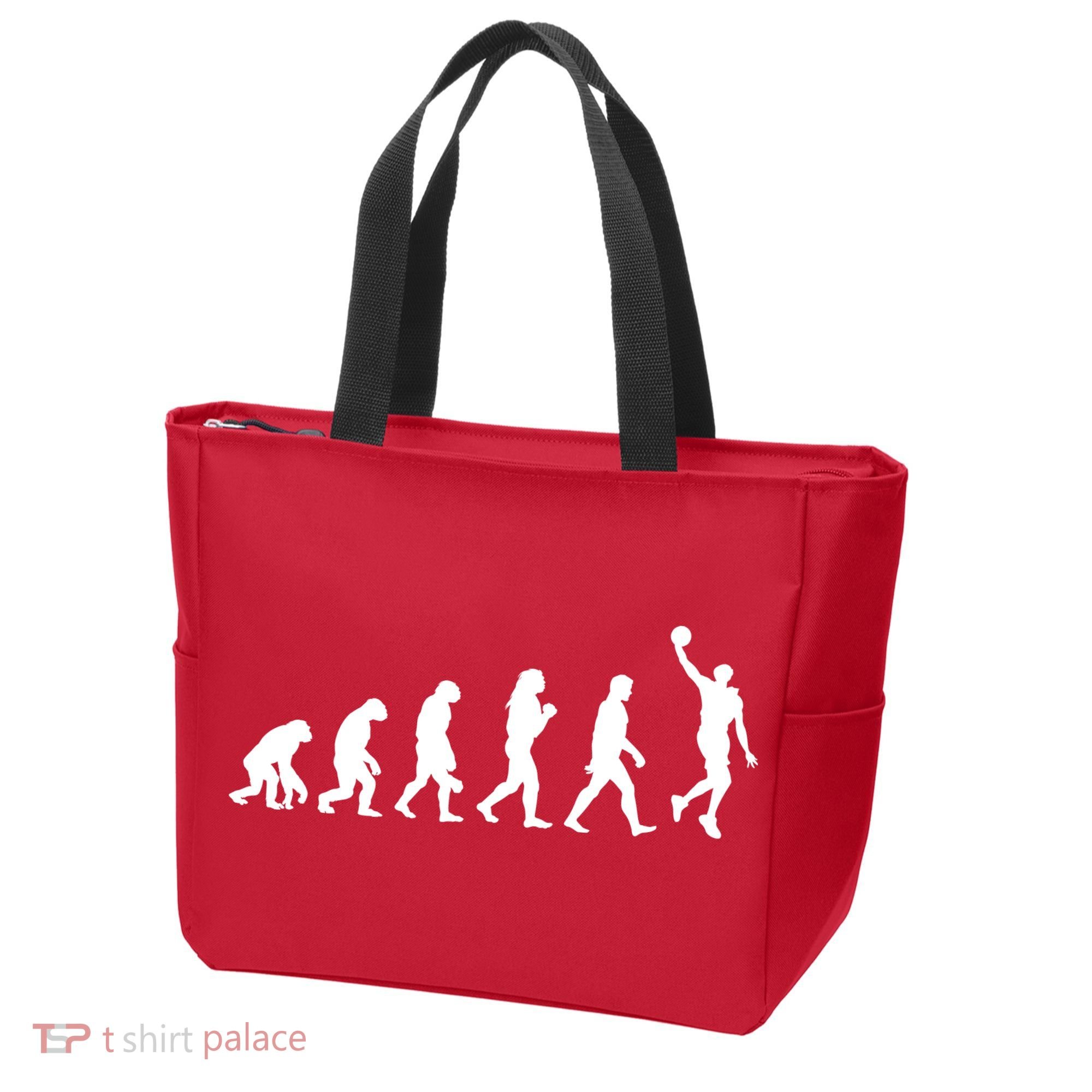 Basketball Evolution Tote Bag