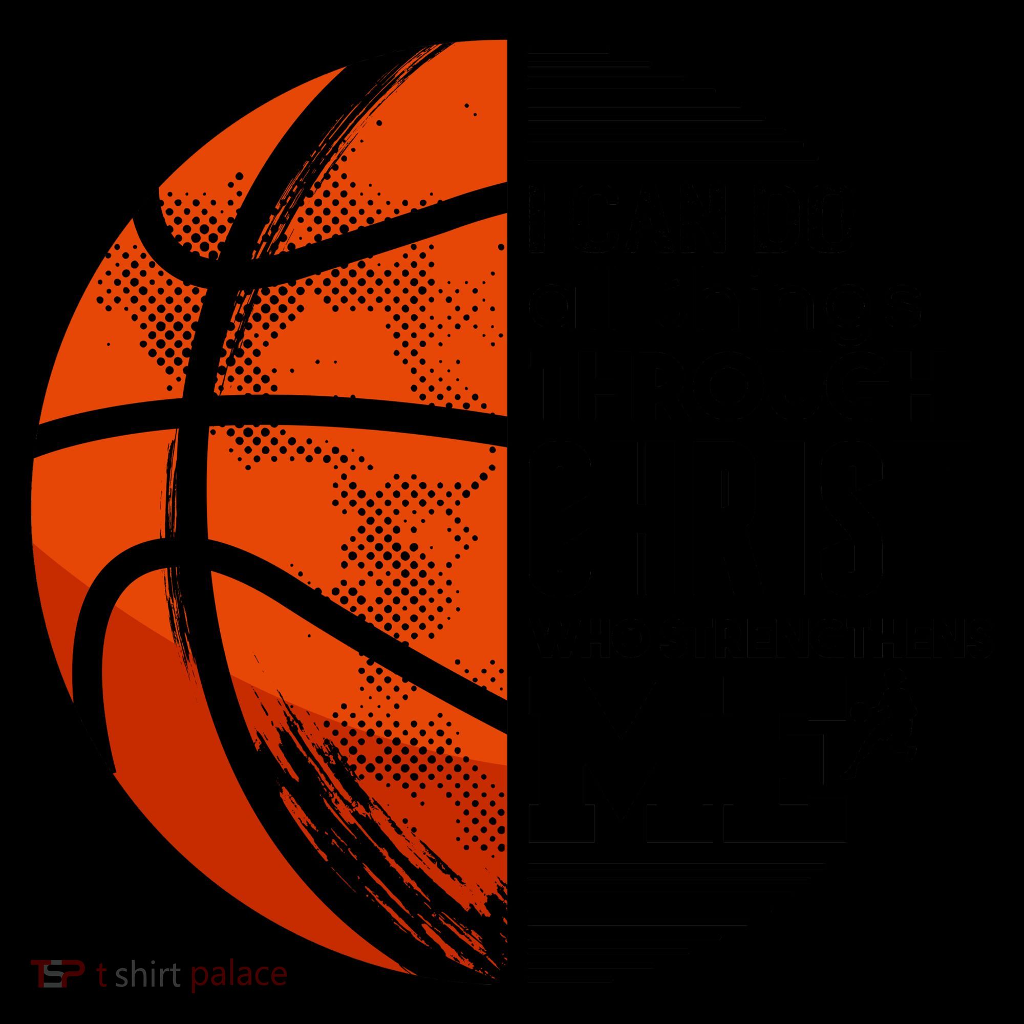Basketball Faith All Things Through Christ Coffee Mug