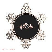 Basketball Heartbeat Ornament thumb 0