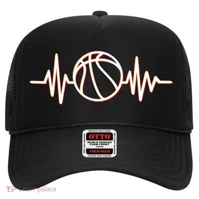 Basketball Heartbeat Hat