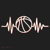 Basketball Heartbeat Hat thumb 2