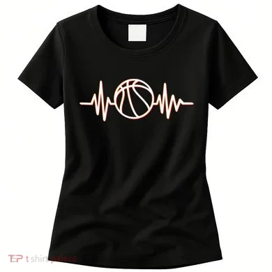 Basketball Heartbeat Women's T-Shirt