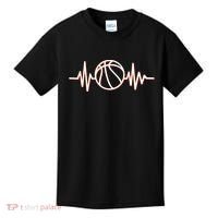 Basketball Heartbeat Kids T-Shirt thumb 0