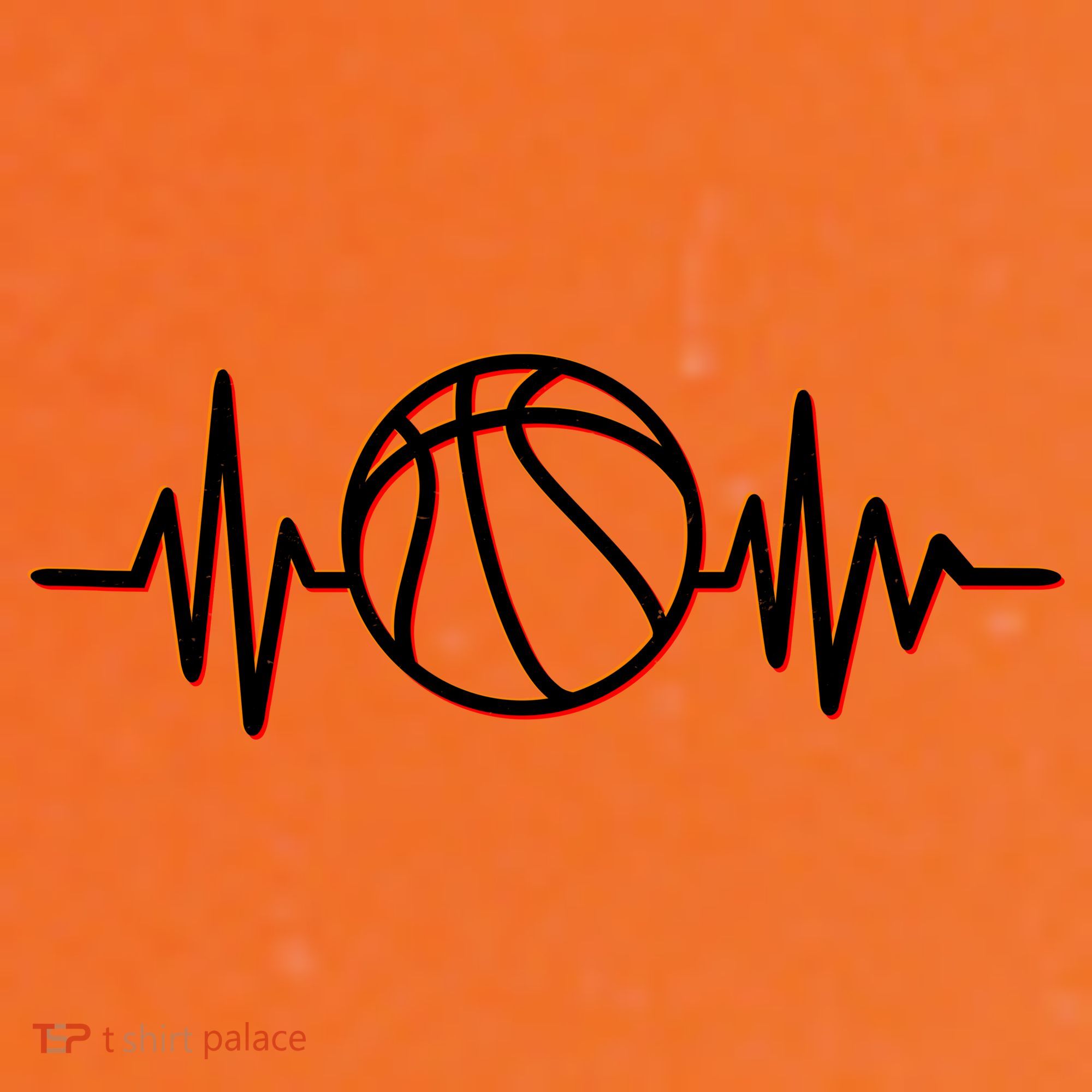 Basketball Heartbeat Coffee Mug