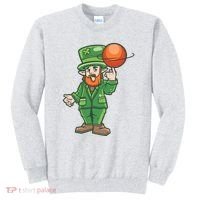 Basketball Leprechaun Sweatshirt thumb 0