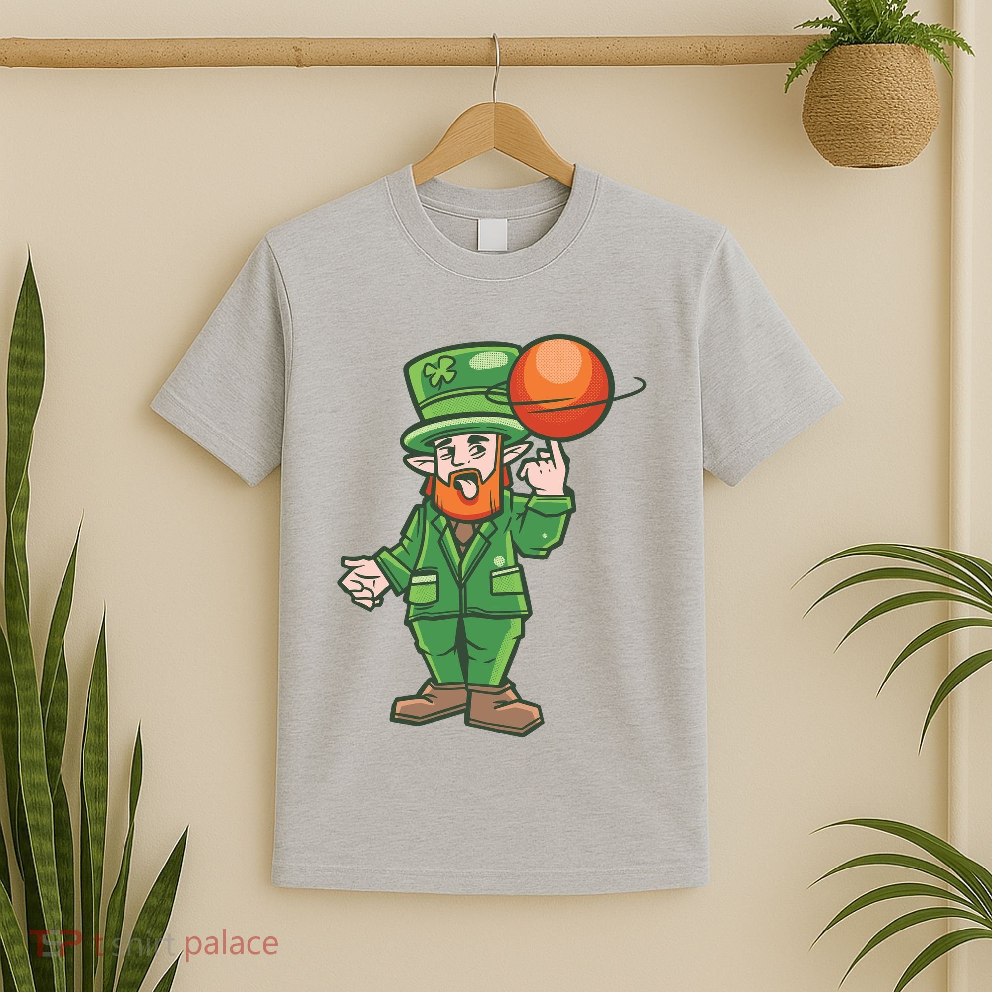 Basketball Leprechaun T-Shirt