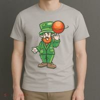 Basketball Leprechaun T-Shirt thumb 3