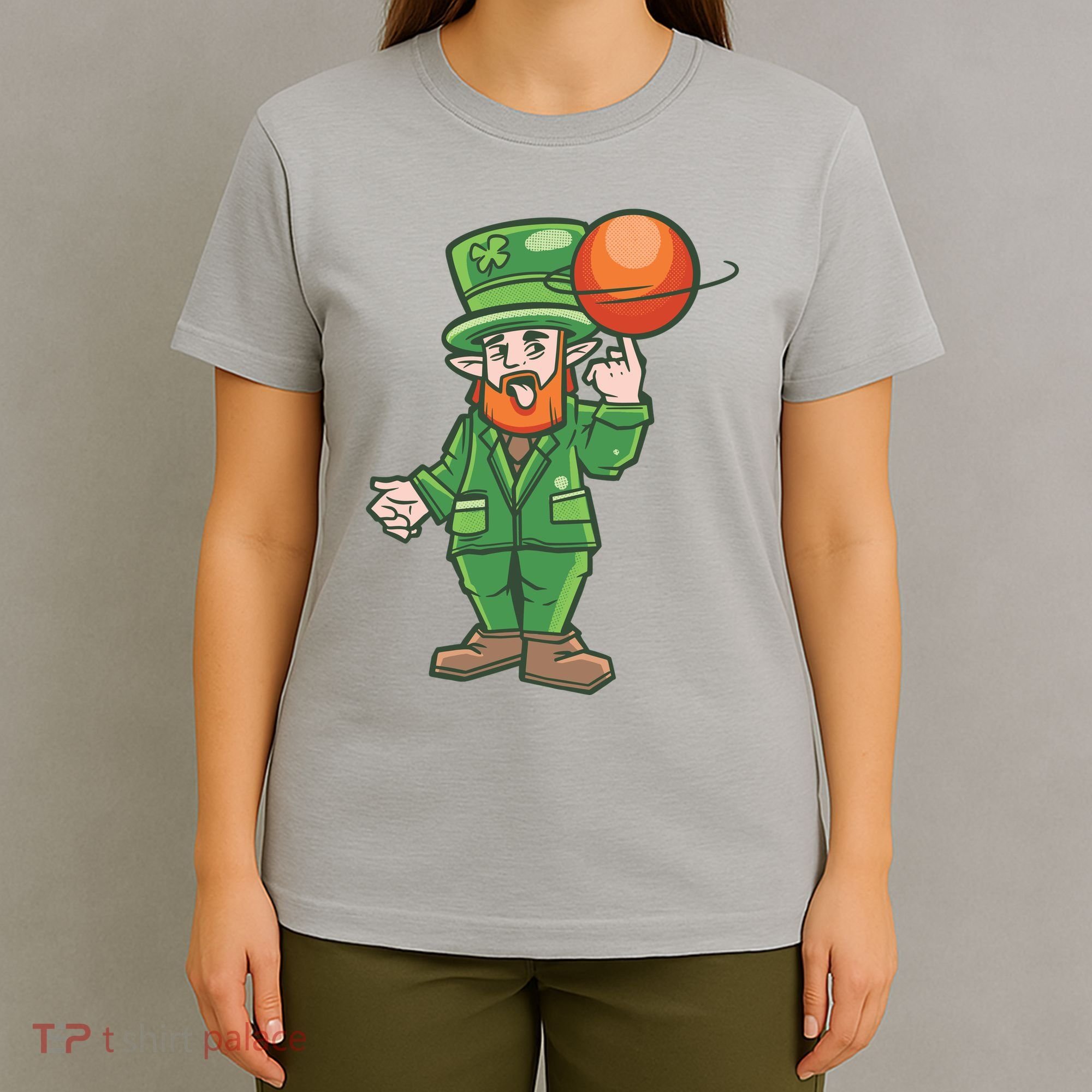 Basketball Leprechaun T-Shirt