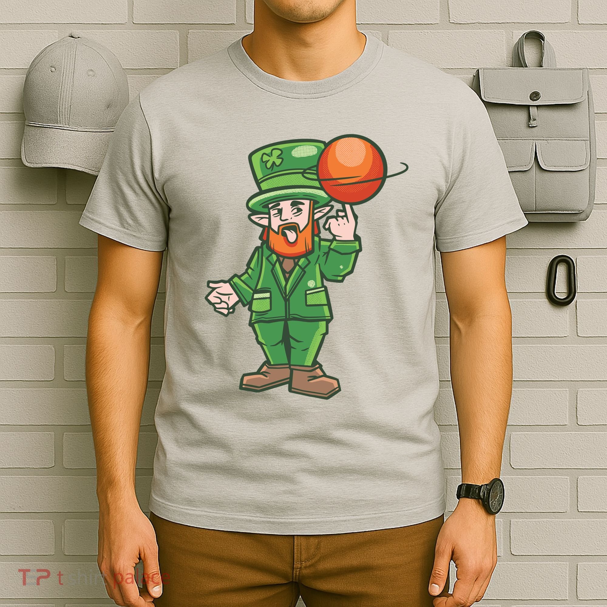 Basketball Leprechaun T-Shirt