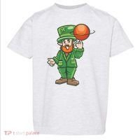Basketball Leprechaun Toddler T-Shirt thumb 0
