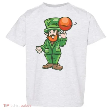 Basketball Leprechaun Toddler T-Shirt