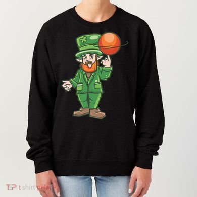 Basketball Leprechaun Women's Sweatshirt