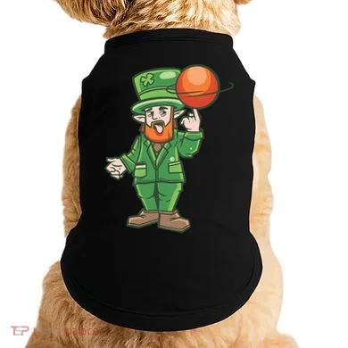 Basketball Leprechaun Doggie Tank