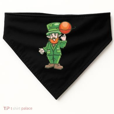 Basketball Leprechaun USA-Made Doggie Bandana