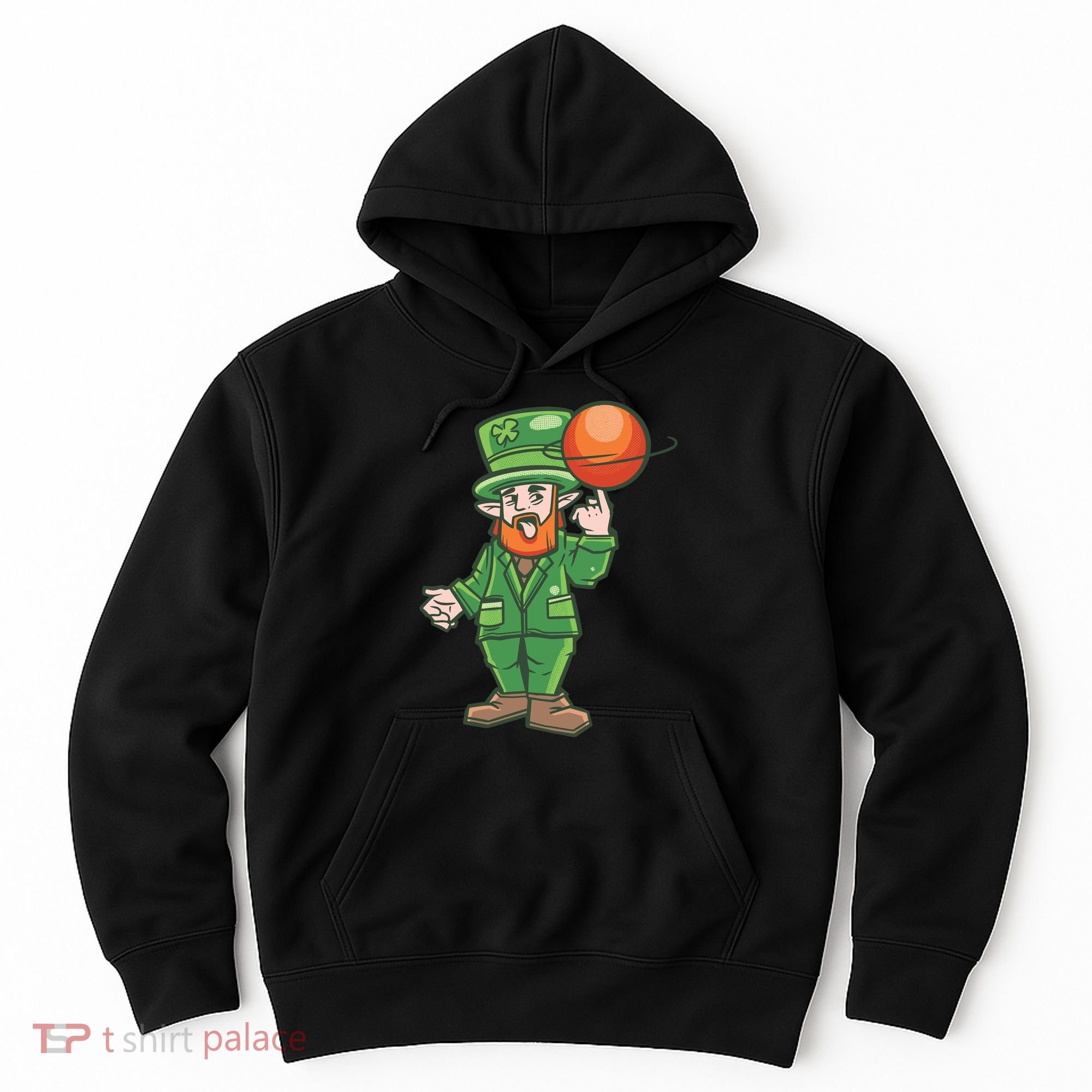 Basketball Leprechaun Hoodie
