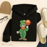 Basketball Leprechaun Hoodie thumb 4