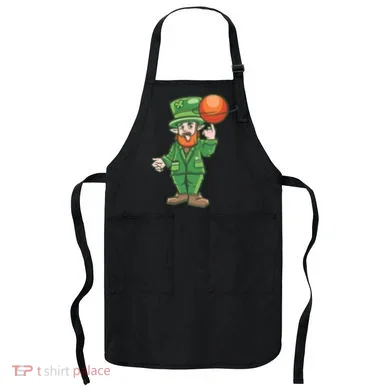Basketball Leprechaun Apron